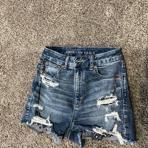 American Eagle Next Level Stretch Size 2 High Rise Short